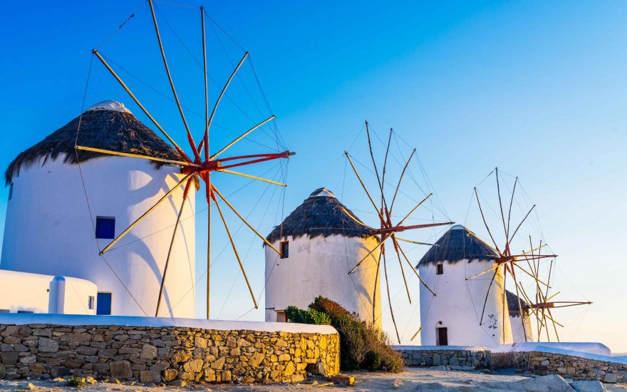 ottobre nelle isole cicladi