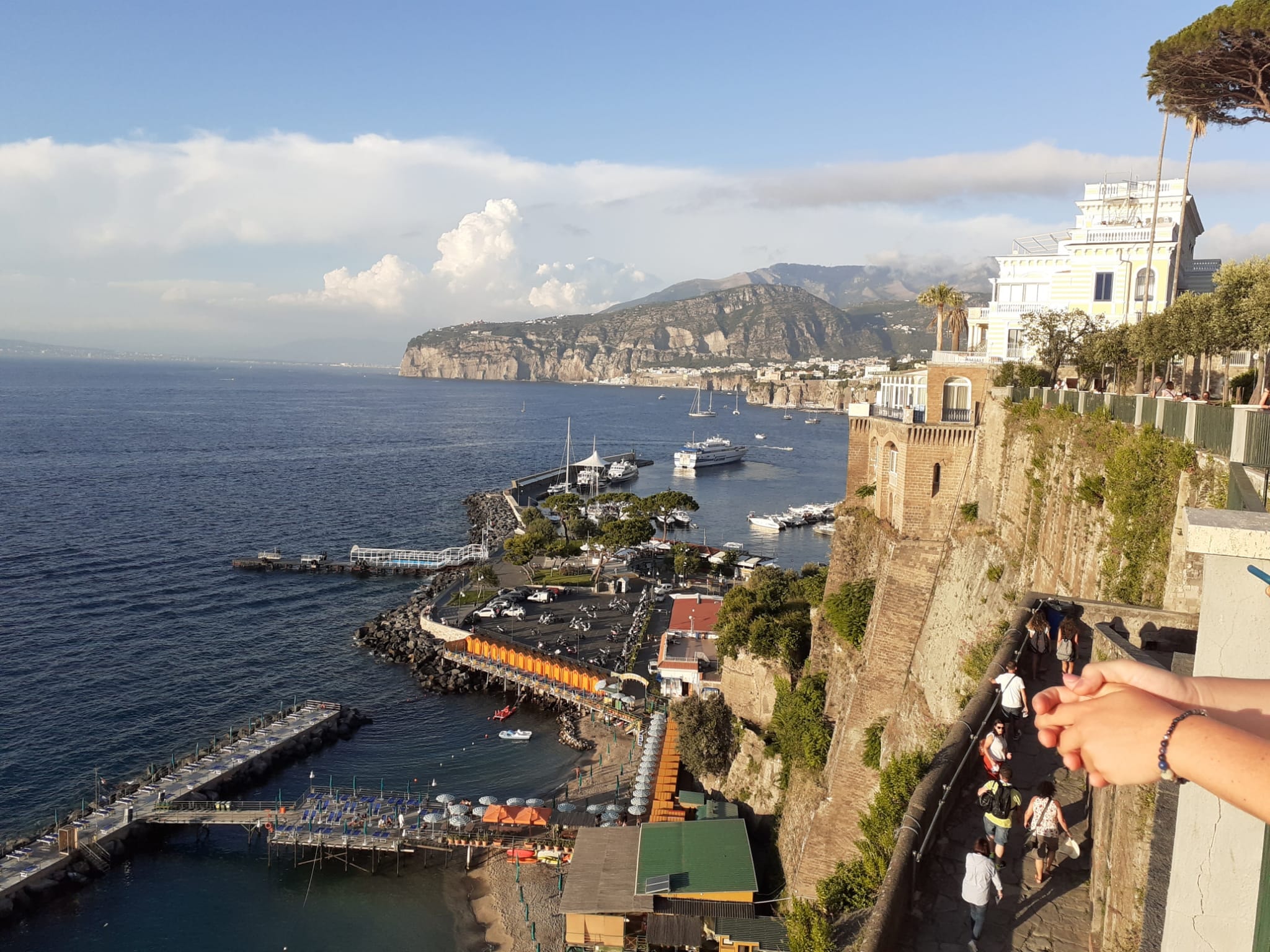 visitare sorrento a piedi