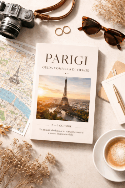 𝐶𝑜𝑠𝑎 𝑉𝑒𝑑𝑒𝑟𝑒 𝑎 𝑃𝑎𝑟𝑖𝑔𝑖 𝑖𝑛 5 𝑔𝑖𝑜𝑟𝑛𝑖: 𝑖𝑡𝑖𝑛𝑒𝑟𝑎𝑟𝑖𝑜 𝑜𝑡𝑡𝑖𝑚𝑖𝑧𝑧𝑎𝑡𝑜 𝑒 𝑐𝑜𝑛𝑠𝑖𝑔𝑙𝑖 𝑢𝑡𝑖𝑙𝑖
